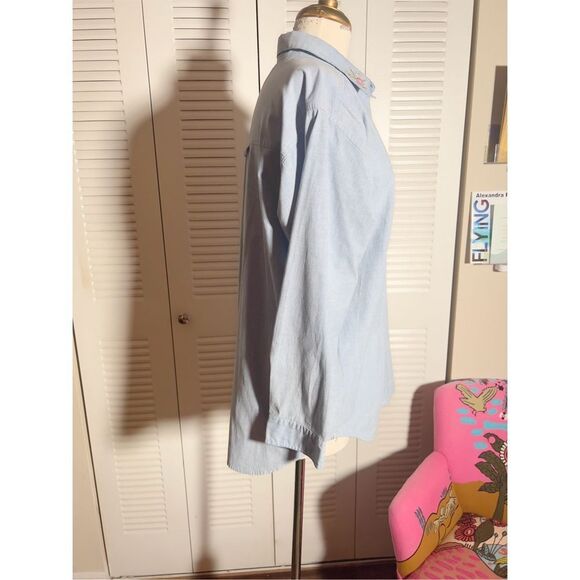 CC Blues | Women’s | Blouse | L | Cottage Core Embroidered Vintage Top - Picture 5 of 5